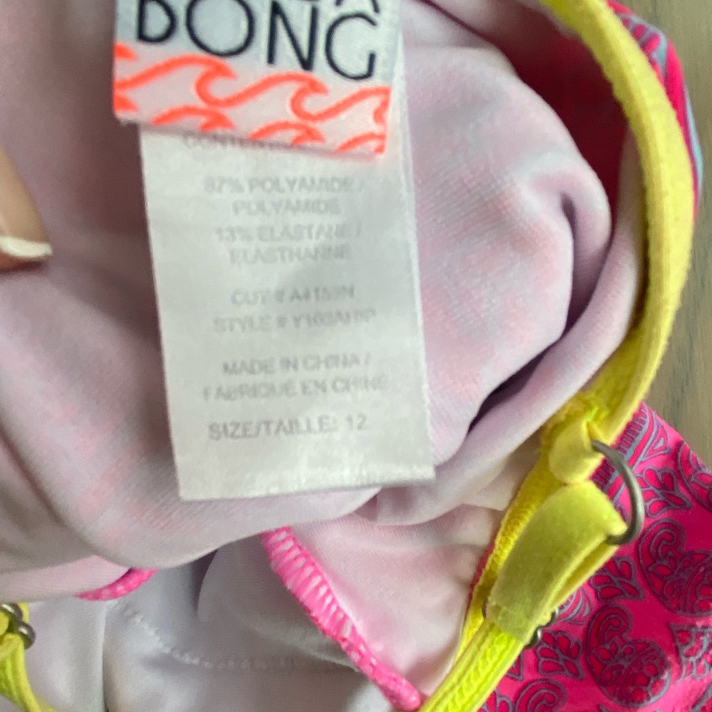 Billabong girl swimsuit size 12 - Picture 4 of 5